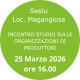 Incontro studio sulle organizzazioni di produttori
